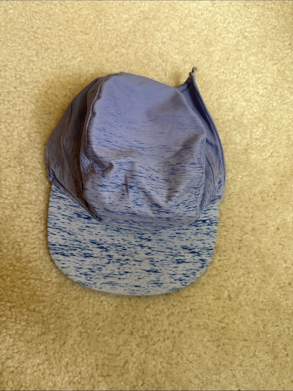 Buff Kids Hat in Light Blue and Blue Speckle